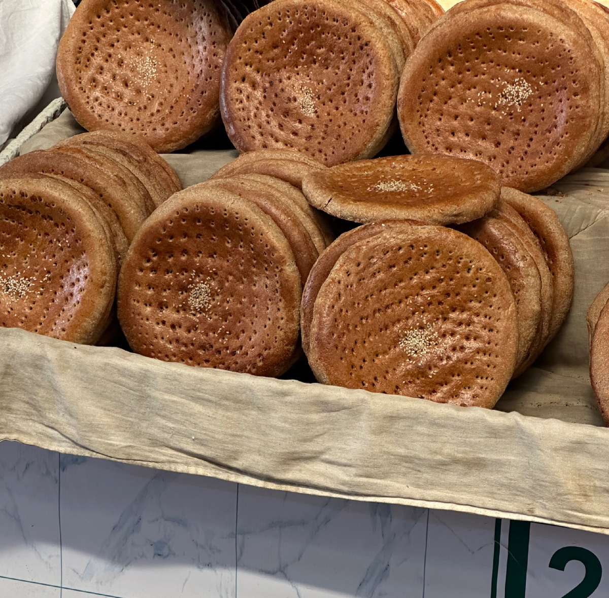 узоры на лепешках