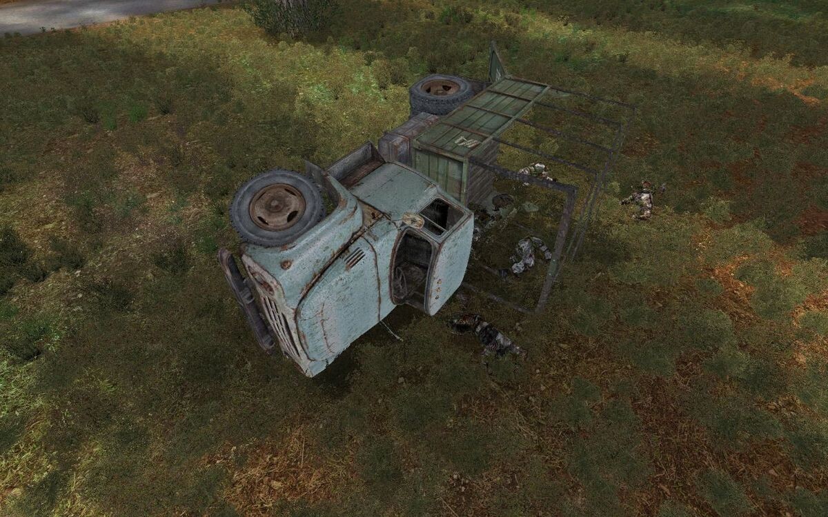 Скриншот грузовика смерти.