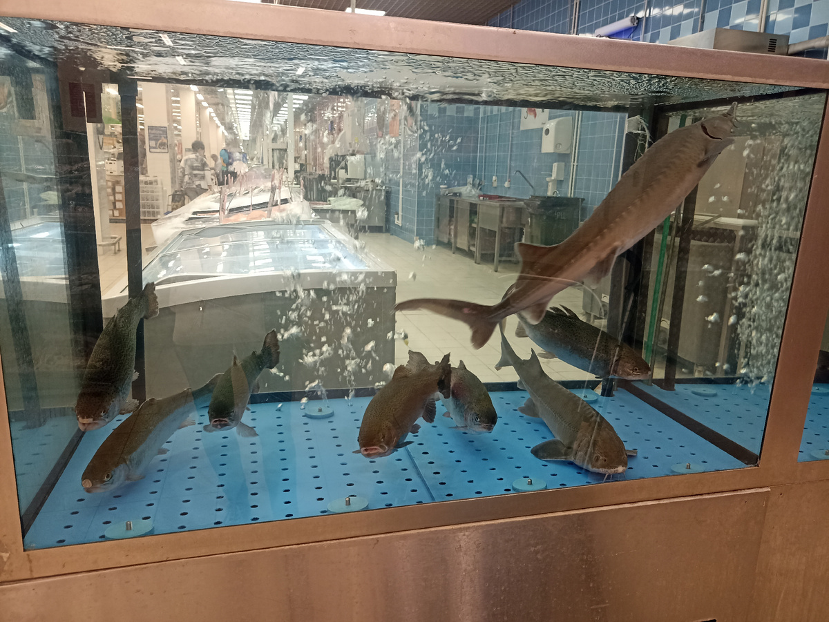 В супермаркете