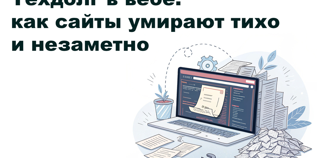 Техдолг в вебе: как сайты умирают тихо и незаметно