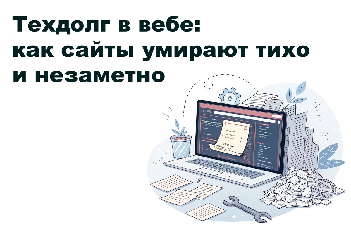 Техдолг описывает ситуацию, когда для достижения быстрого результата в проекте принимаются решения, которые могут привести к проблемам в будущем