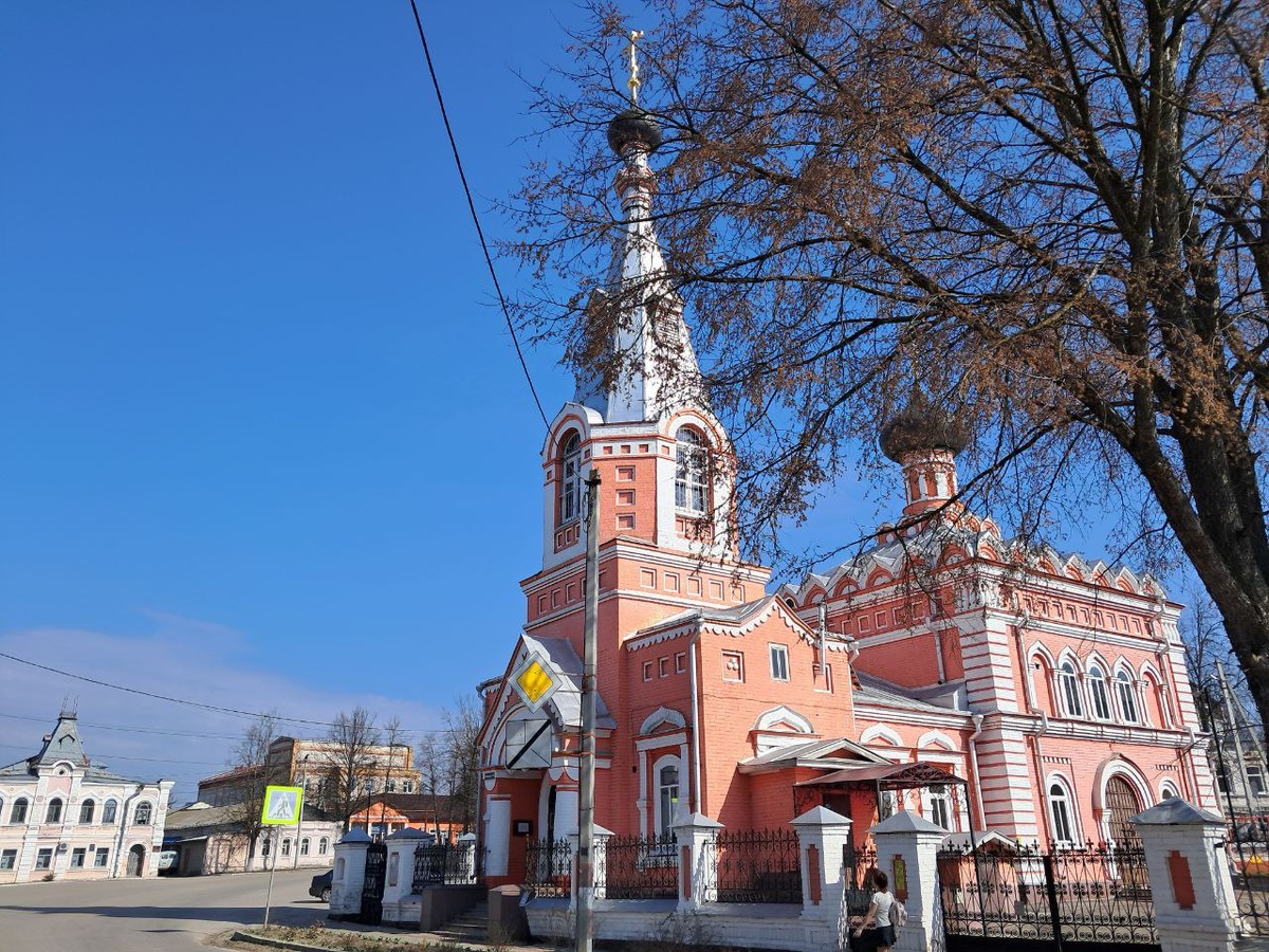 Старообрядческий храм Святителя Николая. Фото автора Телеграмм - канала «Городские открытки»: https://t.me/city_postcard