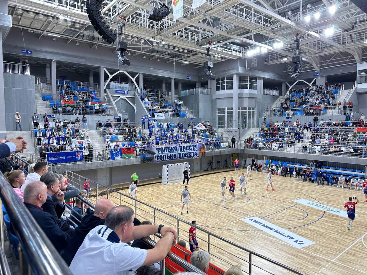    Мозырская арена соответствовала масштабу турнира