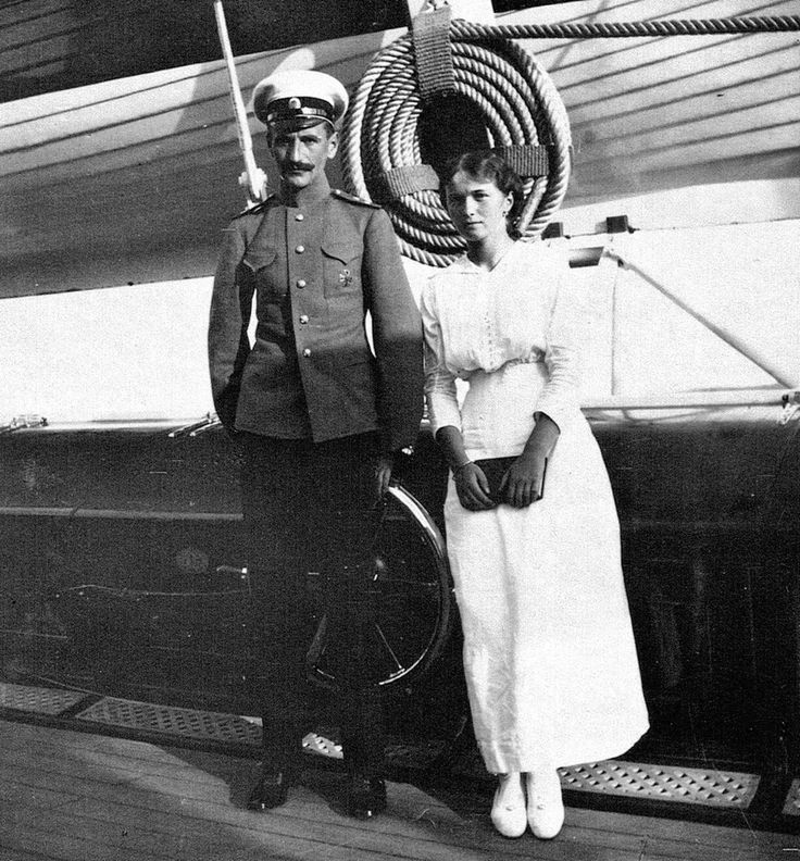 Великая княжна Ольга и Павел Воронов. Фото из интернета