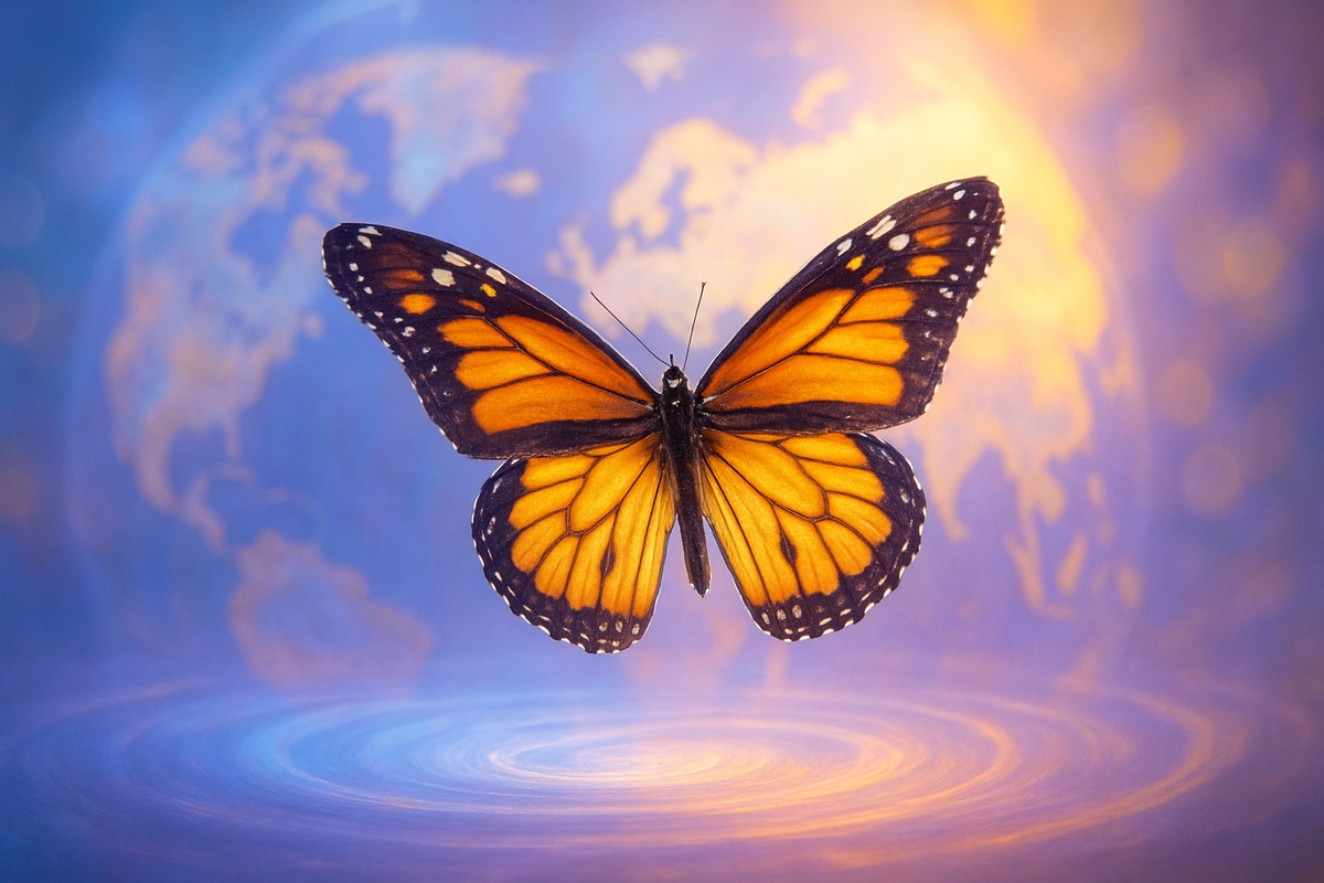 Бабочка может вызвать не только шторм, но и солнечное утро.