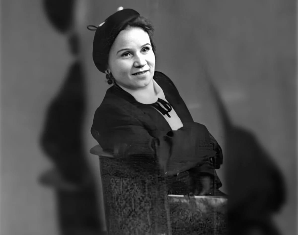 Мария Скворцова. 1950-е годы.