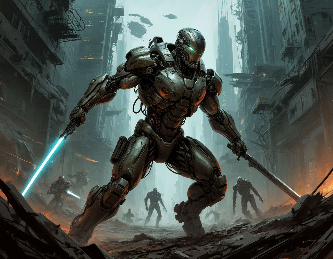 Киборг глазами ИИ