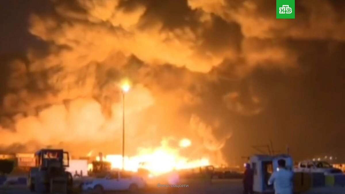    Возросло число жертв взрыва и пожара в порту на юге Ирана