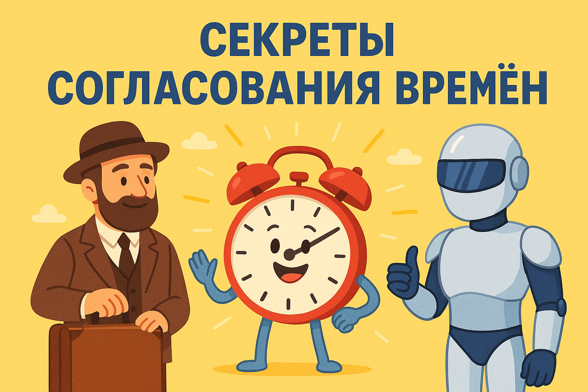 Согласование времен в английском