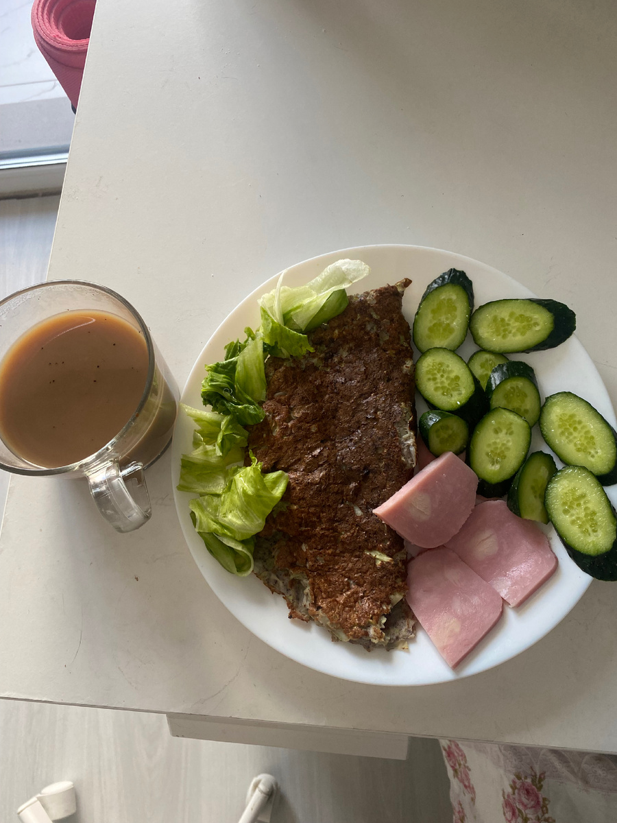 Завтрак. Фото автора.