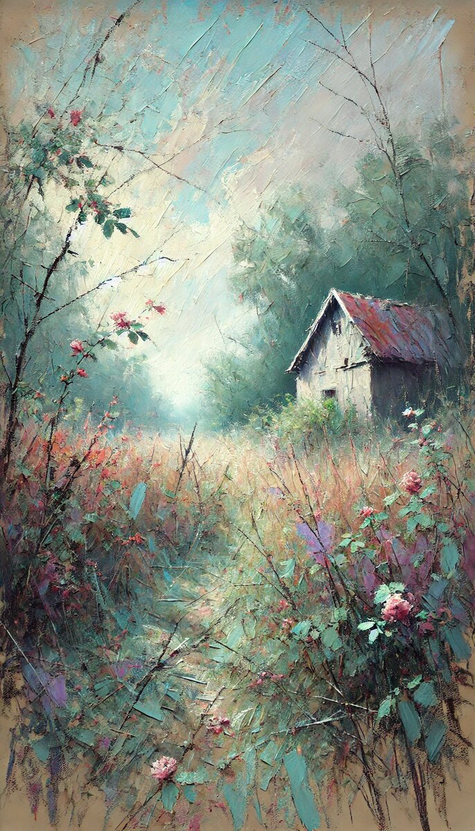 Заросли шиповника