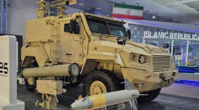 ПТРК "Корнет-ЭМ" на  базе автомобиля КамАЗ-53949 "Тайфун-К" с противоминной защитой