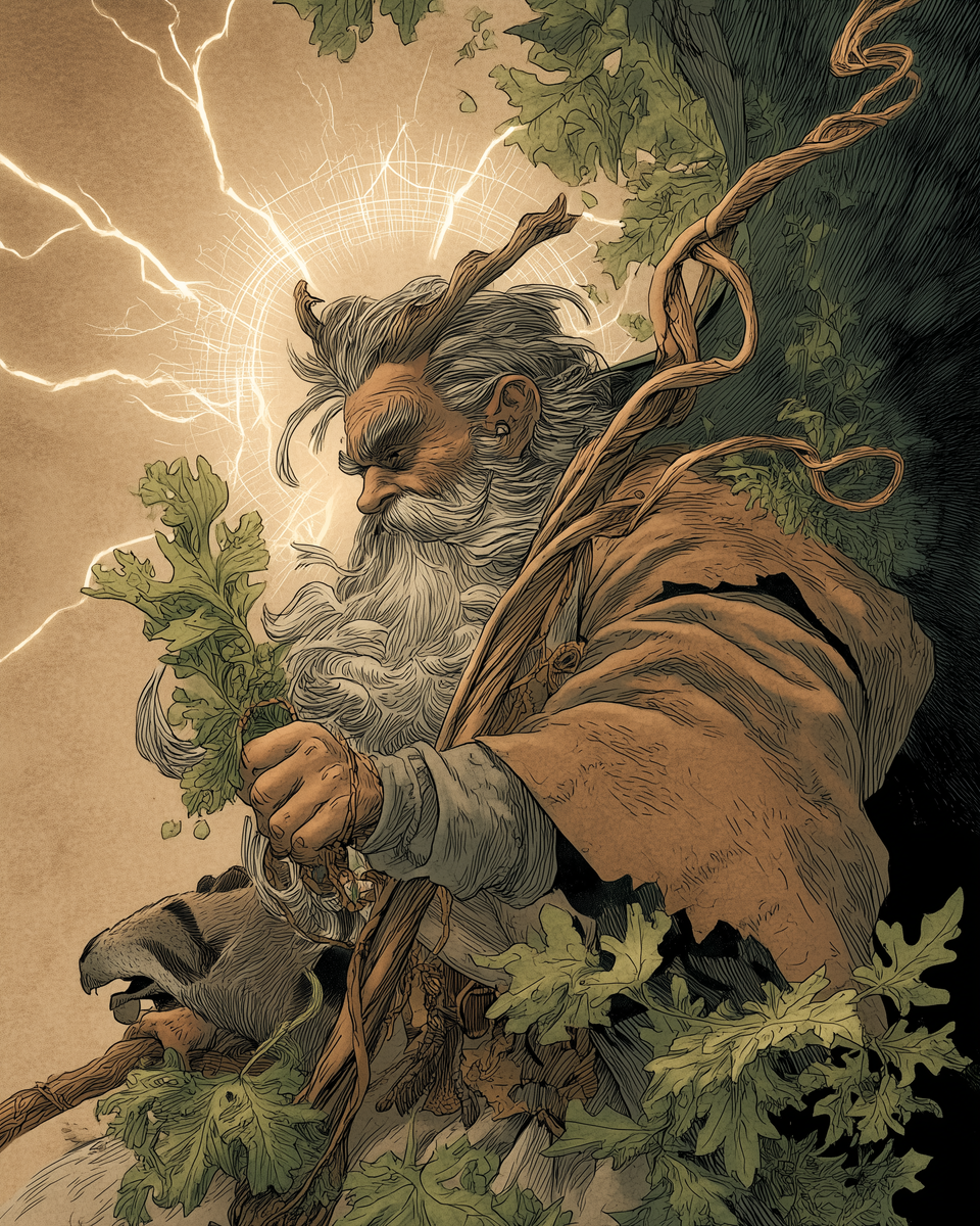 Леший. Источник: Midjourney