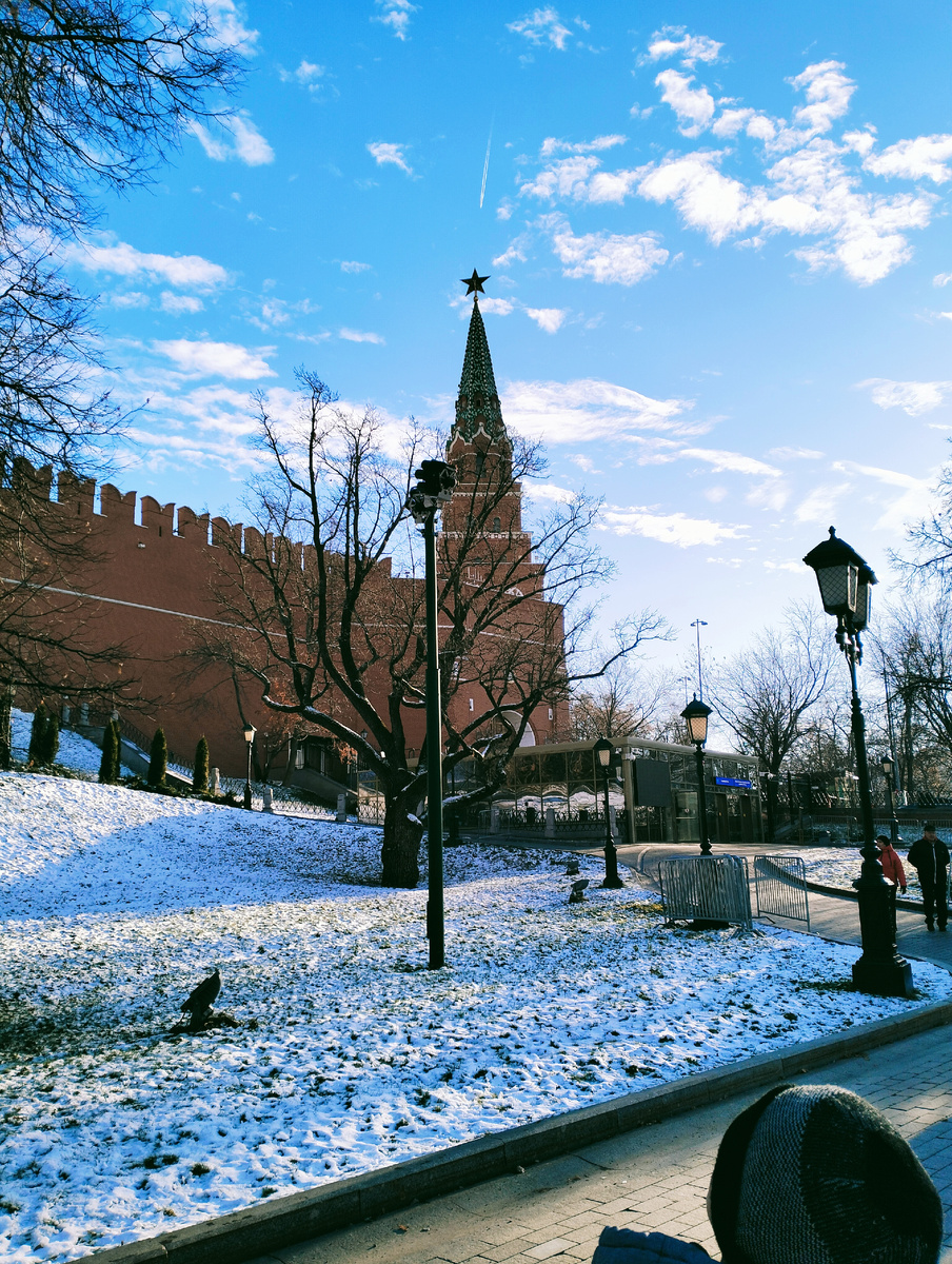 Вход со стороны Боровицкой башни