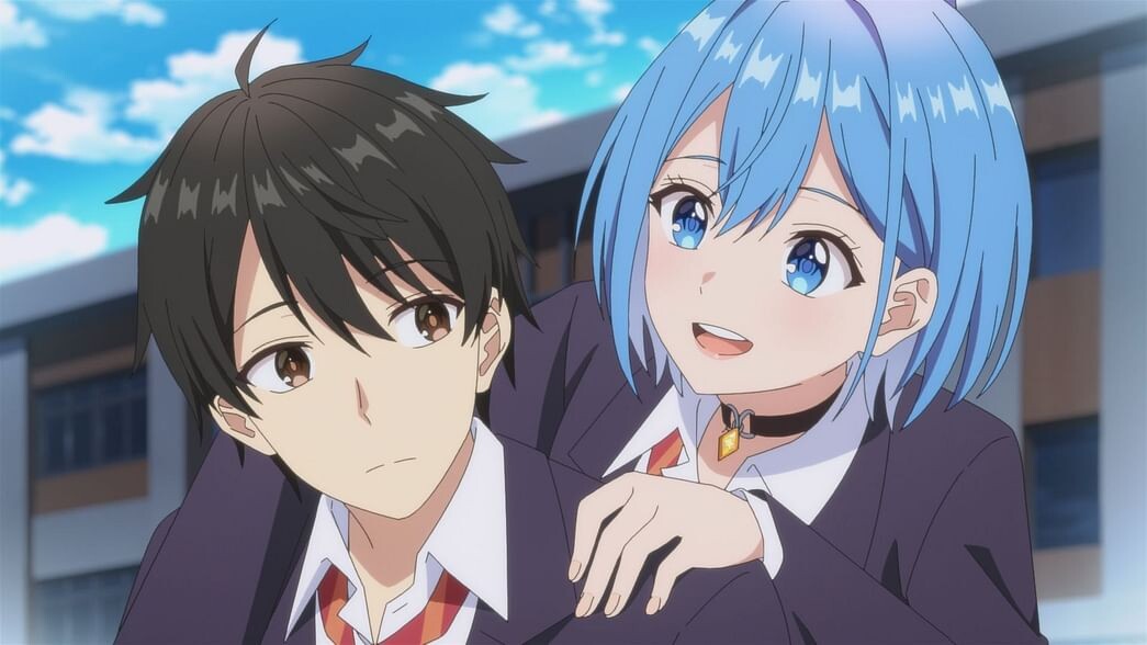 Ю и Химари во втором эпизоде (Изображение от J.C.Staff)