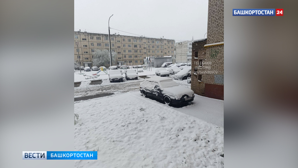    Снег, оборванные провода и поваленные деревья: в конце апреля на Башкортостан обрушилась непогода