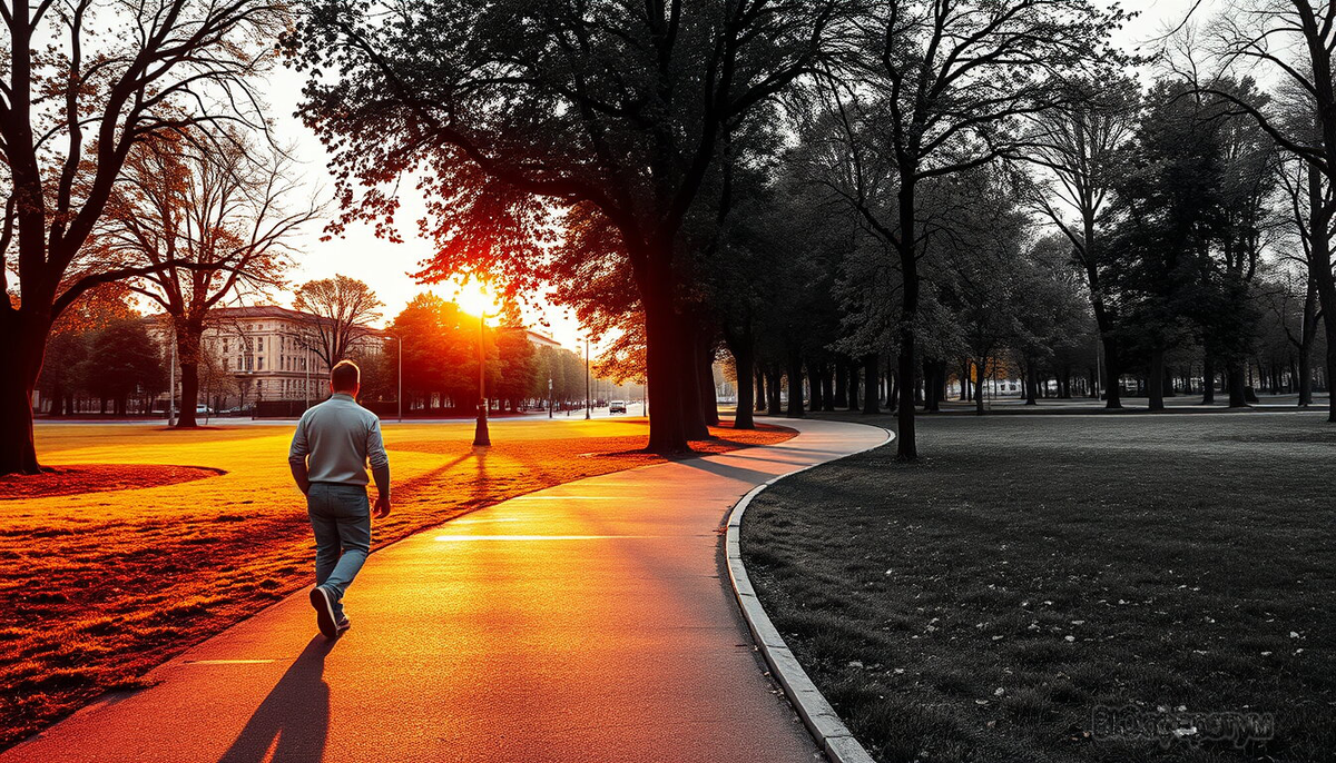 Антон шёл очень долго, а дорога не заканчивалась.