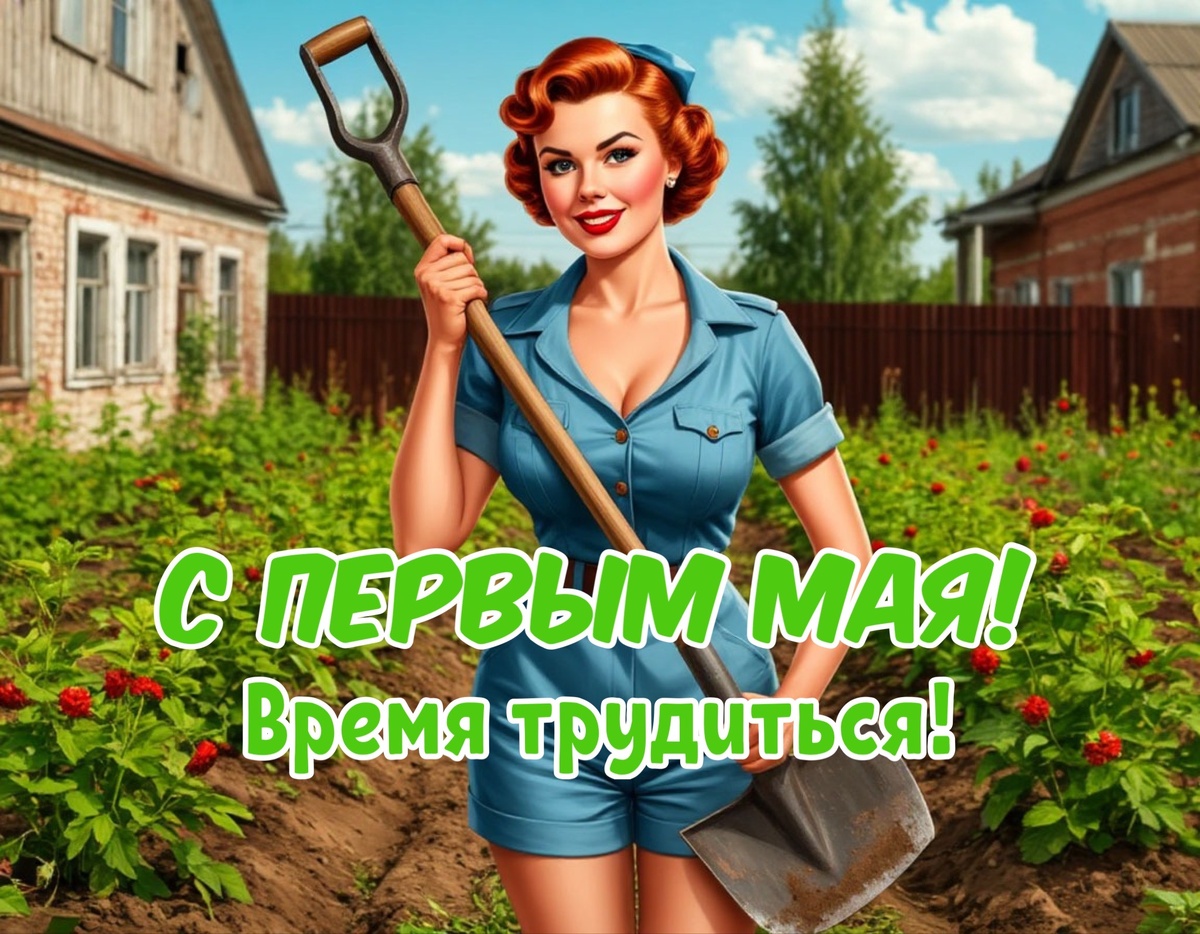 59. -6. С Первомаем: прикольные картинки с Праздником Весны и Труда-6. 