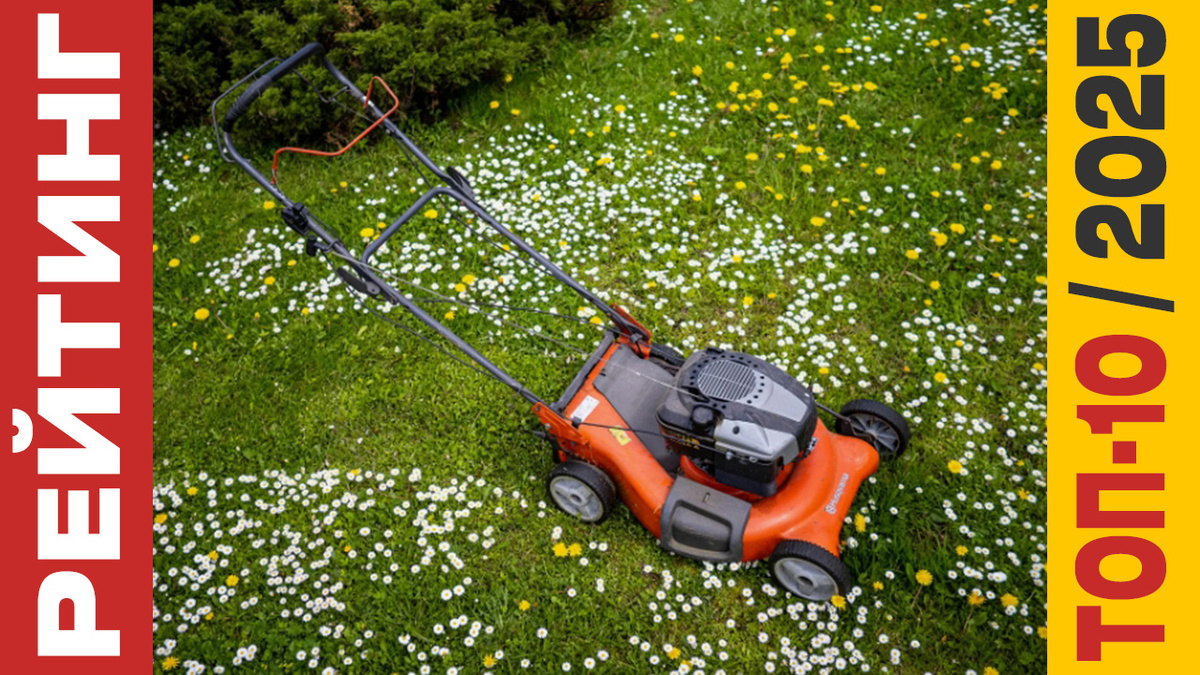ТОП-10 Газонокосилок 2025 года: Рейтинг лучших моделей