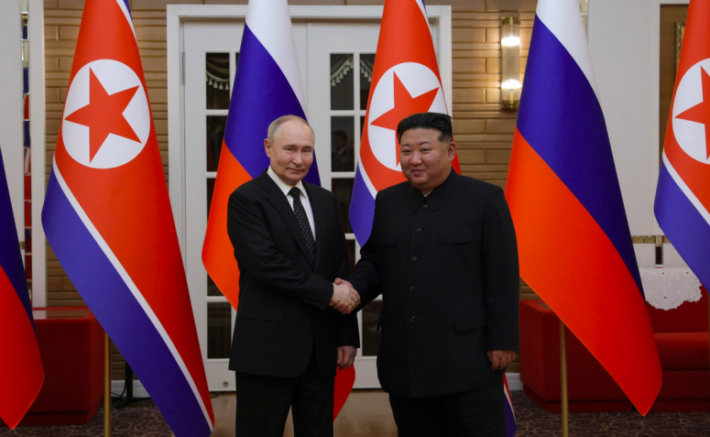    Владимир Путин и Ким Чен Ын /kremlin.ru