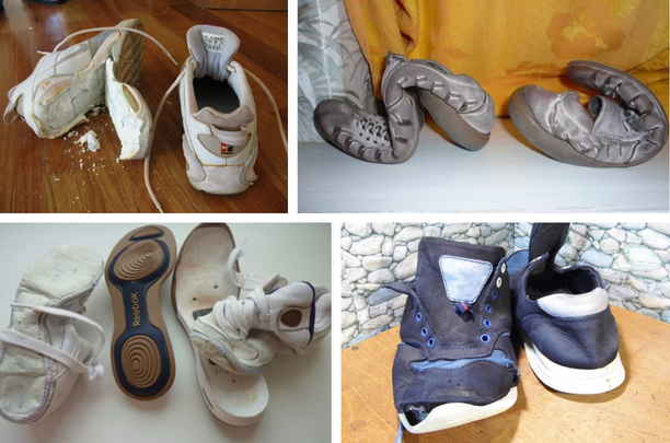 Кроссовки после стирки