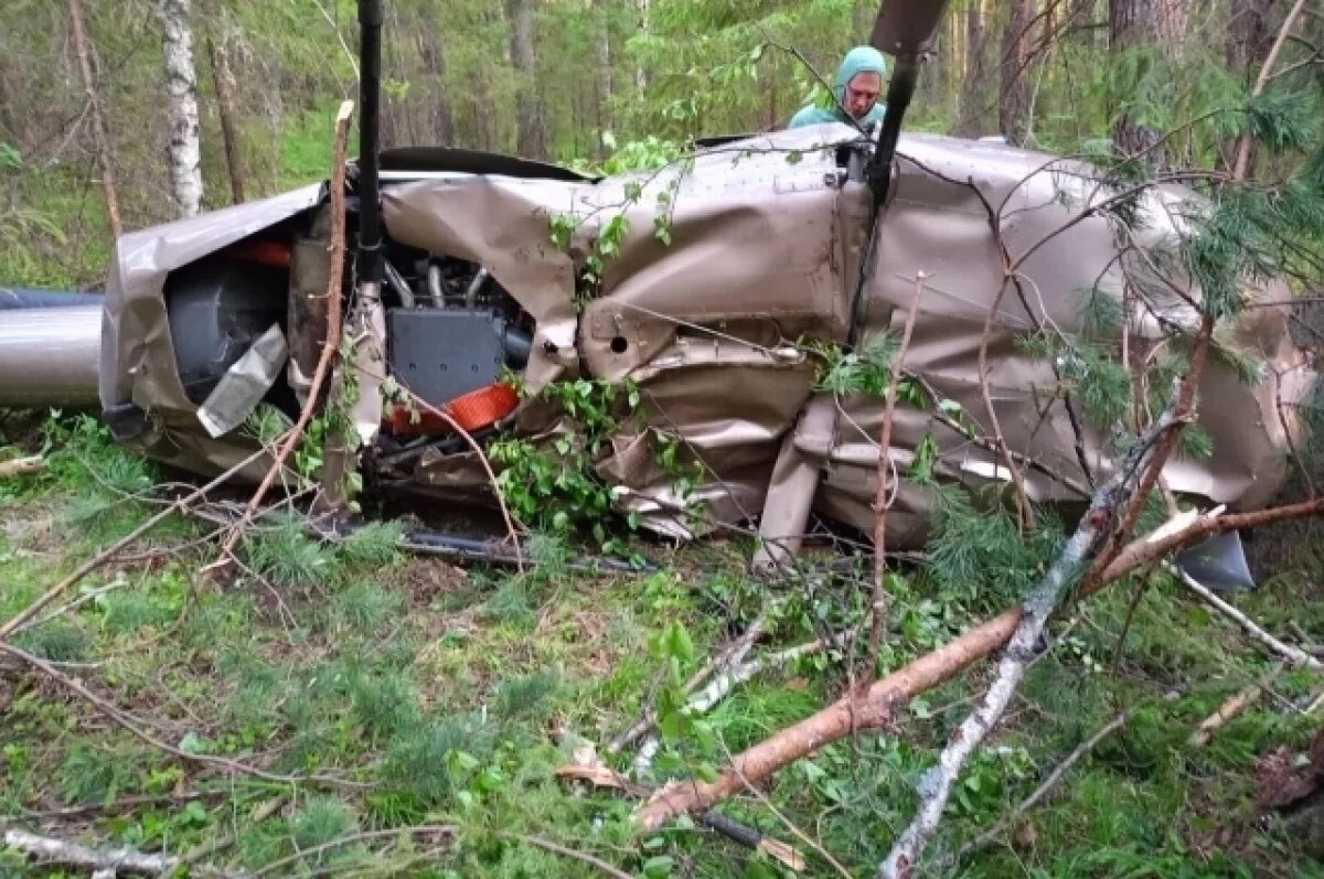    В Первоуральске начинают судить пилота вертолёта, упавшего летом