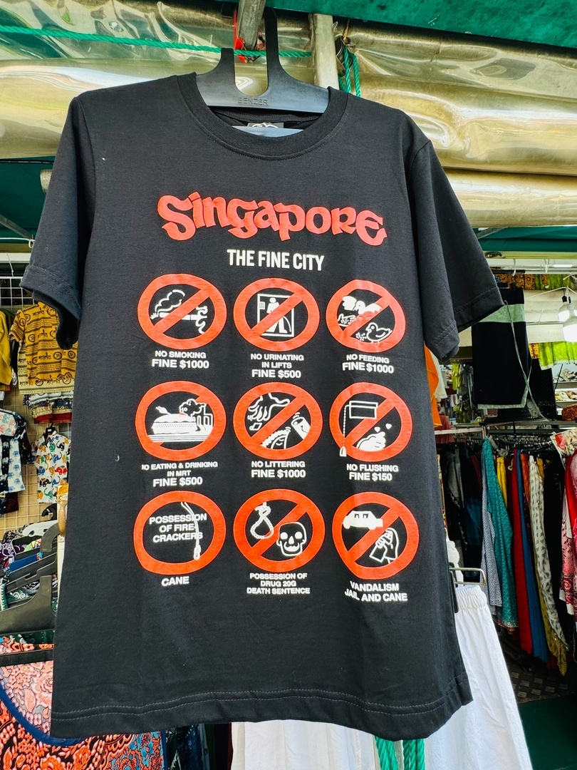 Сингапур — страна штрафов!