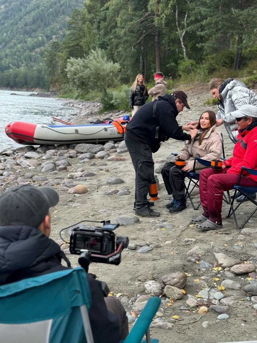    Съемки фильма "Ворота Алтая". Источник: vk.com/mihalkova.julia