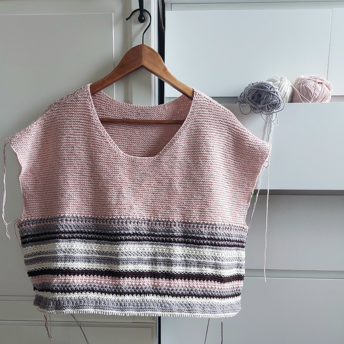 Верх изделия.