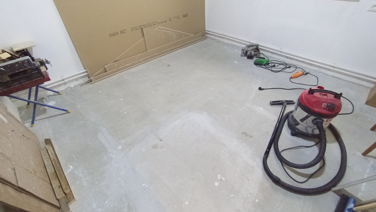 Бетонные полы по грунту.