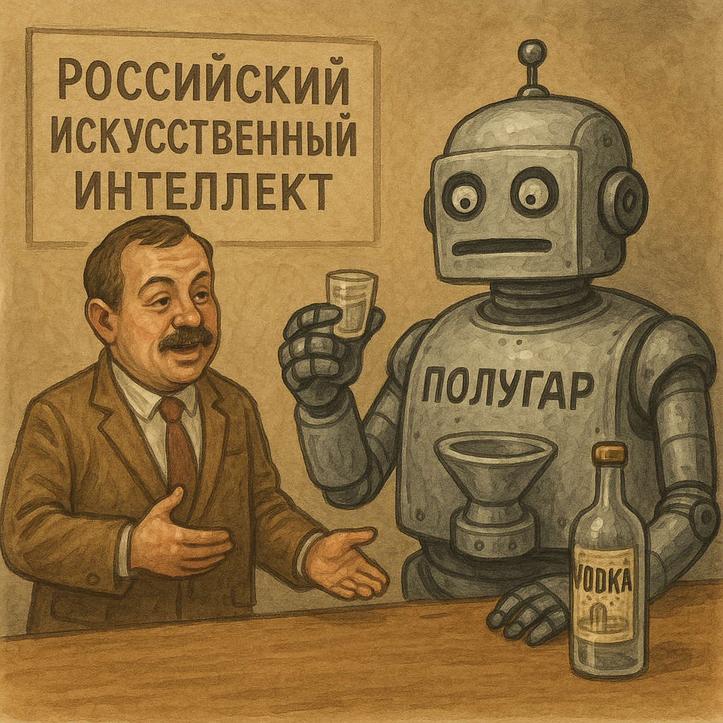 🍾 Российский искусственный интеллект научился пить водку