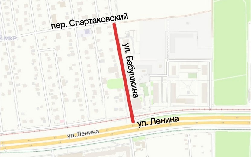    Проезд по ул. Бабушкина закроют в Ижевске на месяц