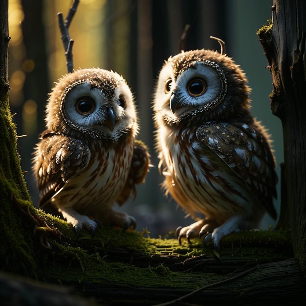 Совят спасли неравнодушные.  Фото: Изображение сгенерировано нейросетью Kandinsky 3.1