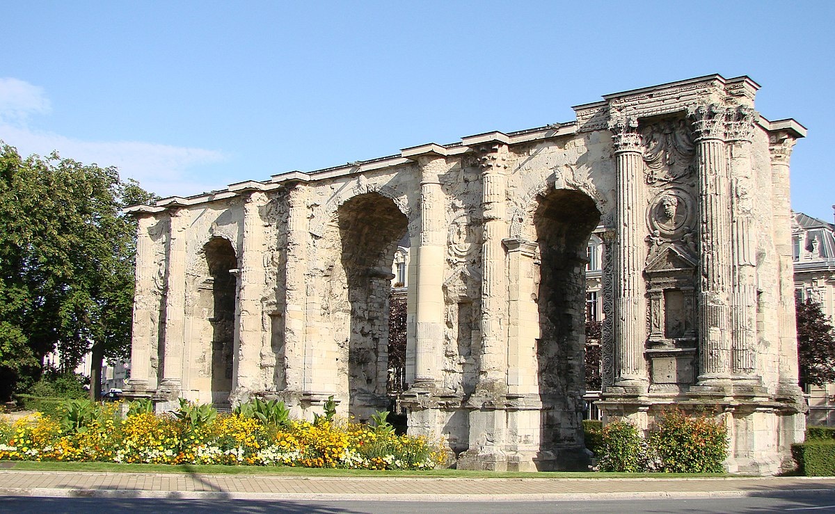 римские ворота Марса в Рйемсе