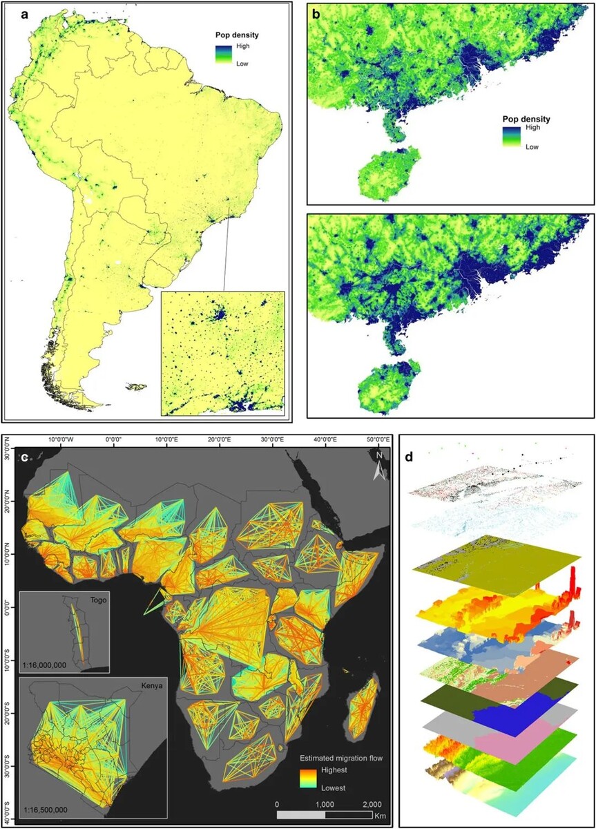 Пример данных WorldPop (Tatem2017, научные данные)