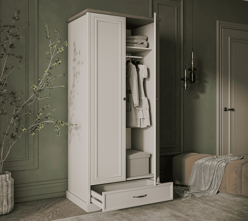 Шкаф Toscana New персидский жемчуг/каньон 2DG1S