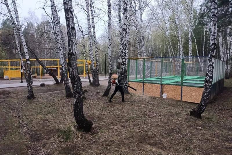    Управление культуры администрации Челябинска / Акарицидная обработка эко-парка