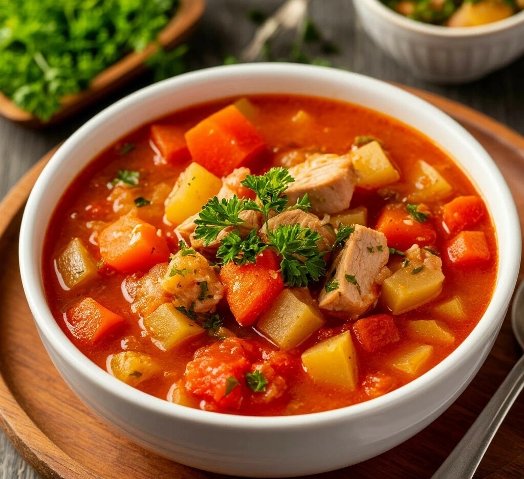 Рагу из индейки 