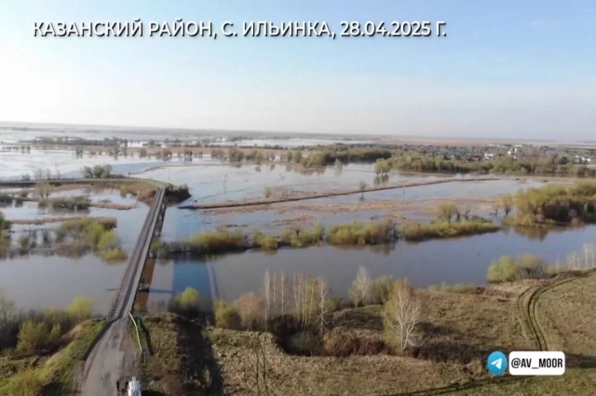    В Казанском районе Тюменской области введен режим ЧС