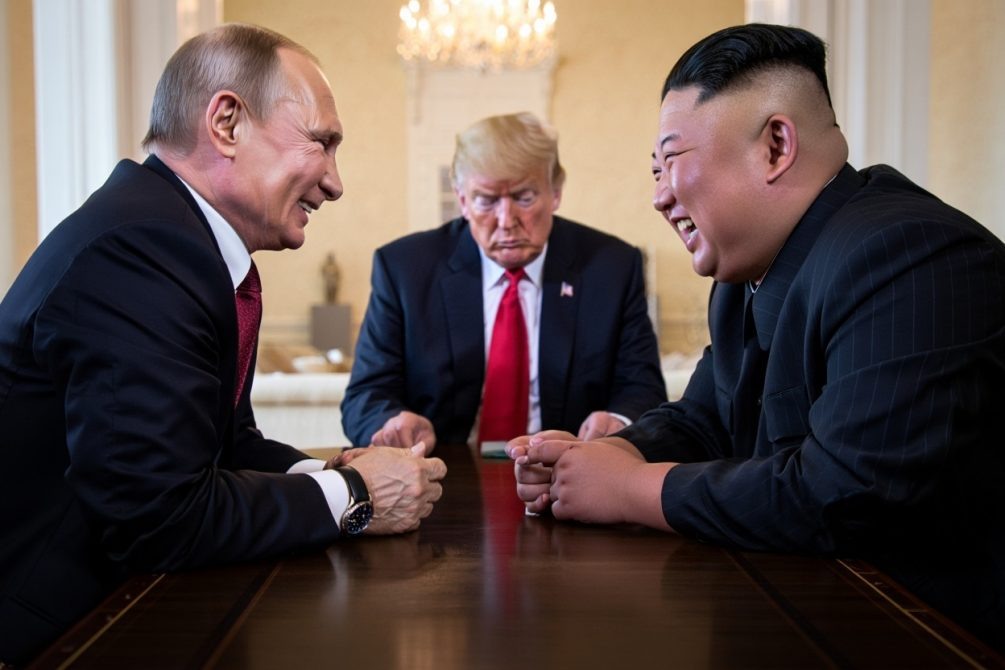   США потребовали от КНДР прекратить поддержку России. Иллюстрация: "Блокнот"