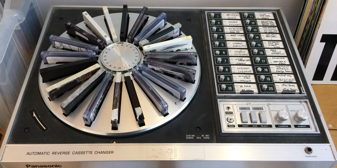 Японское чудовище на 20 кассет — магнитофон Panasonic RS-296US