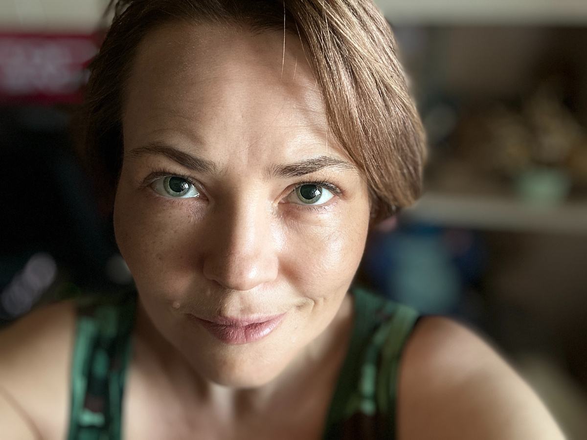 Смотрите, какие у меня огро-о-омные зрачки!!!