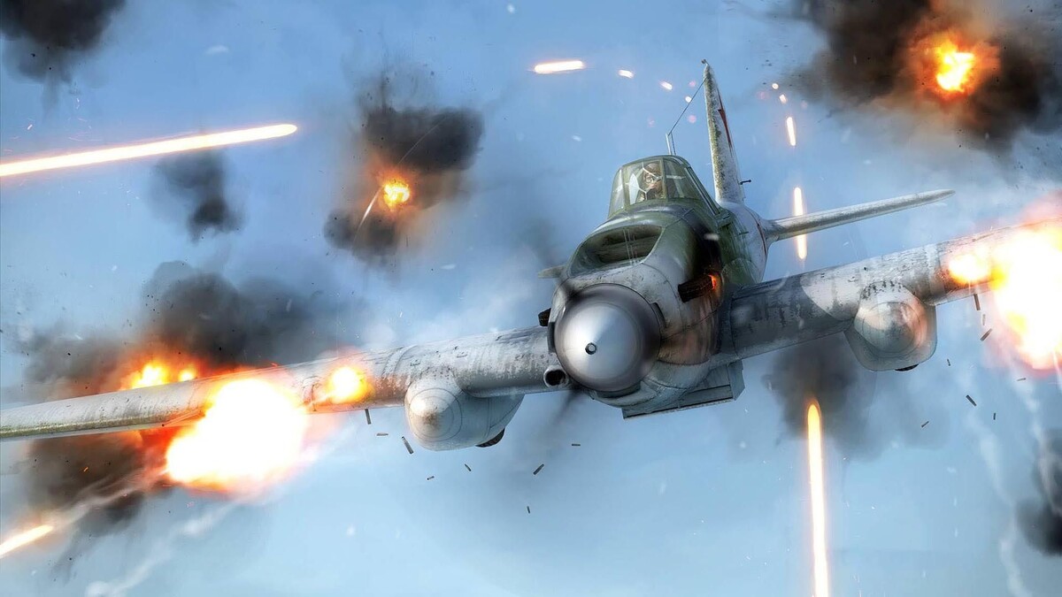 Картинка атаки Ил-2 