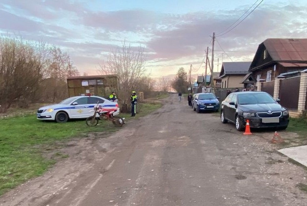    В Кирове травмировался 16-летний мотоциклист