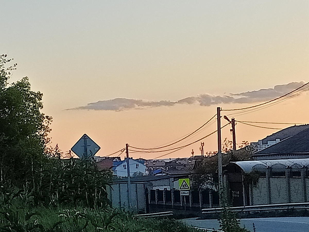 Вчерашний закат