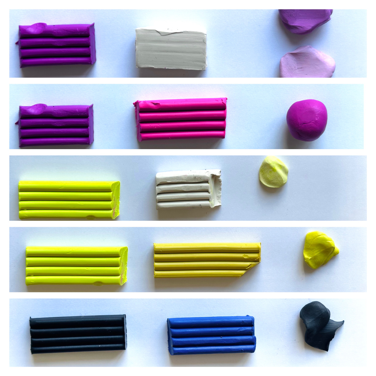 Получение нужных оттенков  