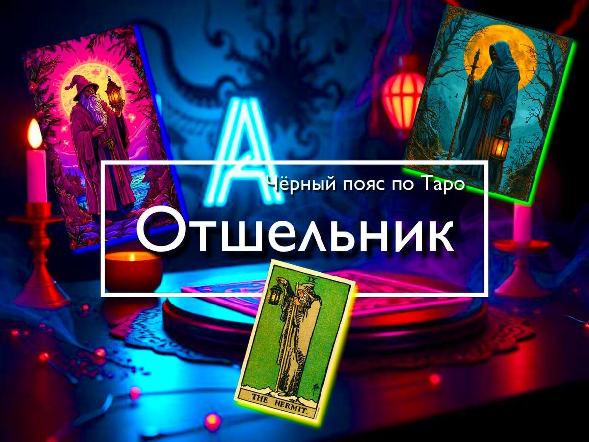 Старший аркан Отшельник в Таро