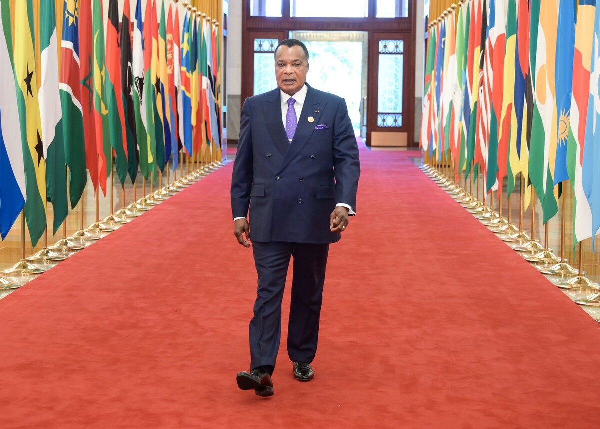    Президент Республики Конго Дени Сассу-Нгессо / Источник: © Global Look Press/Li He/XinHua
