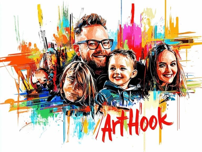    Семейный портрет из отдельных фото: создайте уникальное наследие, которое объединит вашу семью навсегда Art-Hook.Ru