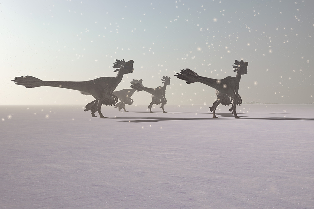     Фото: Limbitech/Shutterstock/FOTODOM Исследования ученых Токийского университета показало, что специальная структура крыльев развилась у группы динозавров, известных как тероподы-манирапторы